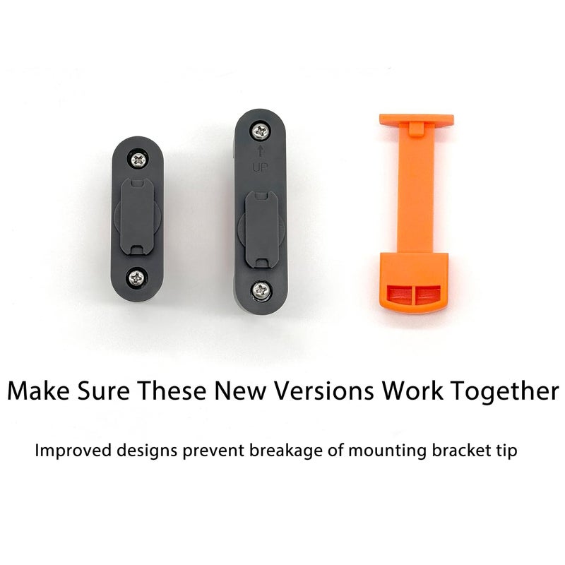 OATISLife Grill Light Mounting Bracket Kit, 1 Round & 1 Square Bracket, Compatible with Grill/Griddle Handles from 1-1.4 Inches in Diameter, Only Fits for OATISLife Grill Light - Image 4